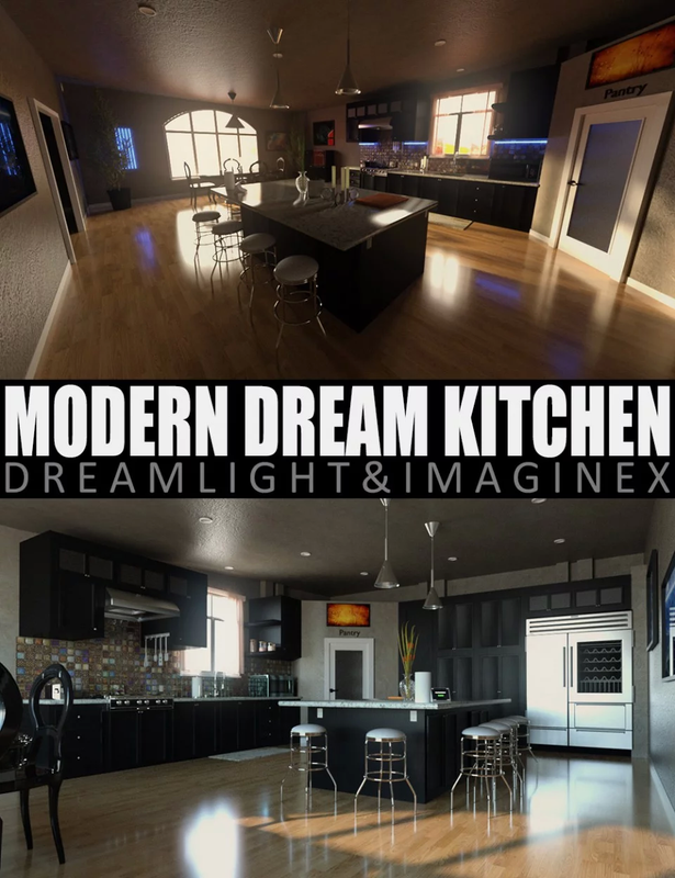 Modern Dream Kitchen 1