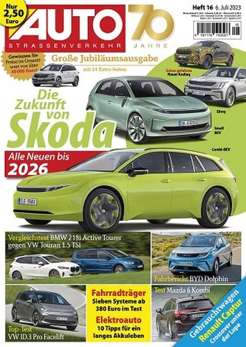 Cover: Auto Strassenverkehr Magazin No 16 vom 06  Juli 2023