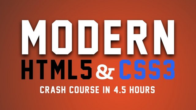 Modern HTML & CSS Tutorial From The Beginning