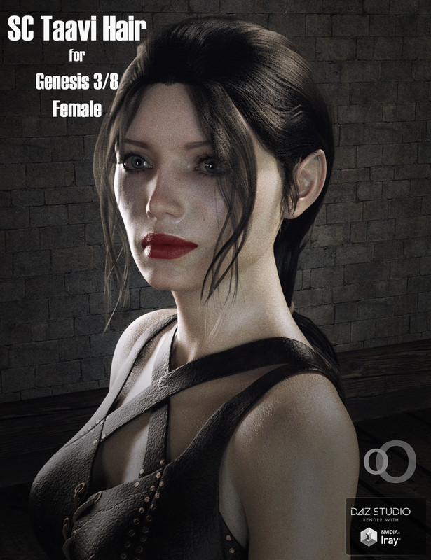 SC Taavi Hair for Genesis 3 and 8 Female SC Taavi Hair for Genesis 3 and 8 Female