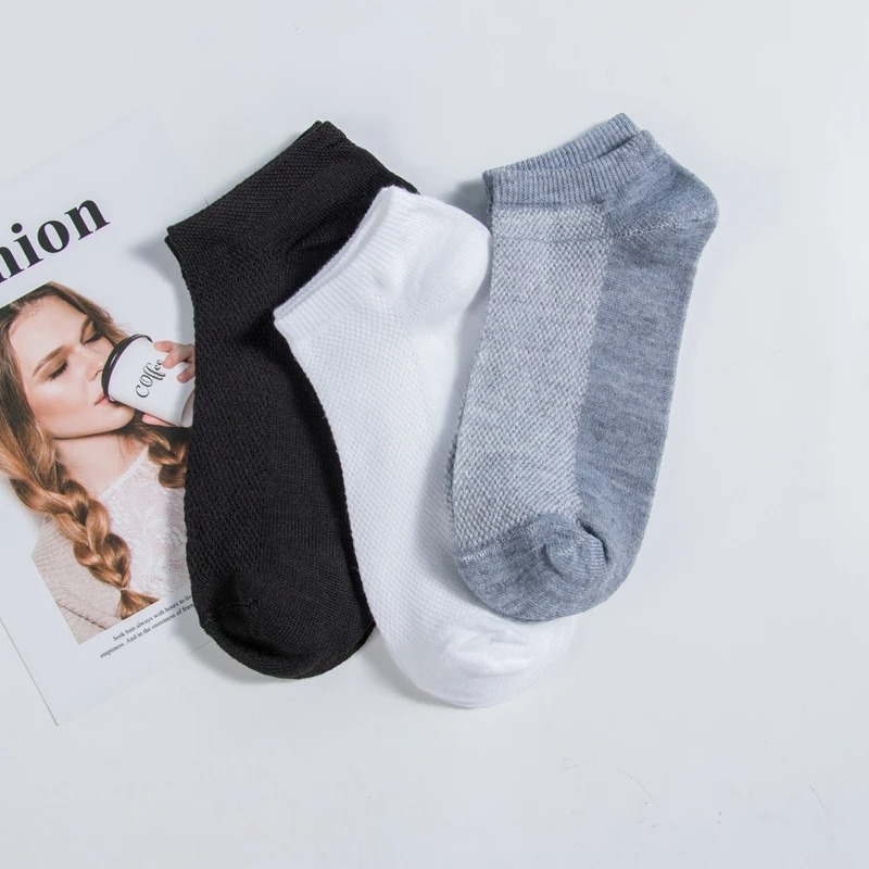 Mens Womens Trainer Liner Ankle Socks