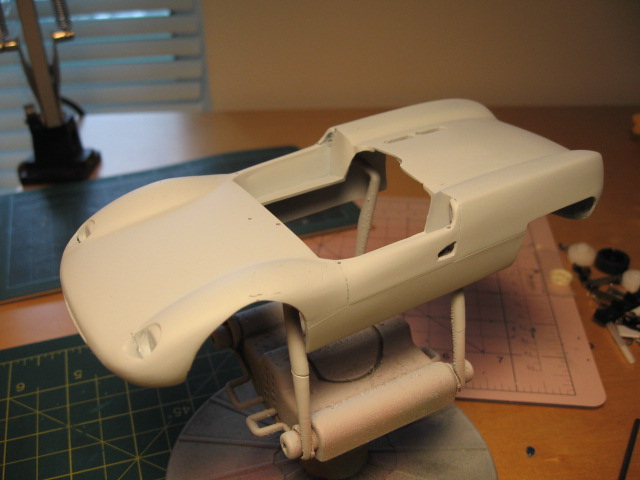 Converting 1/24 Monogram Scarab Mk.4 into a Lotus 23 | SlotForum