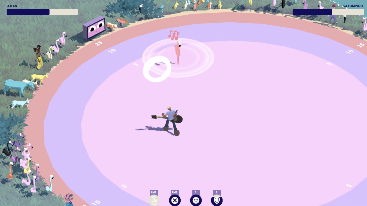 Screenshot of Sonic Monsters song ritual gameplay