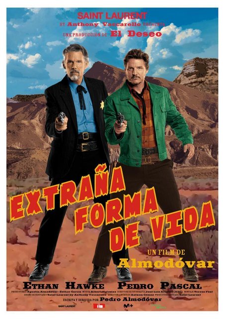 EL CORTOMETRAJE “EXTRAÑA FORMA DE VIDA”, DE ALMODÓVAR, DEBUTA EN LOS CINES COMO LA SÉPTIMA PELÍCULA MÁS VISTA