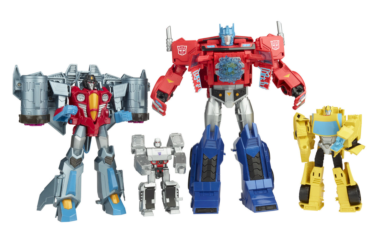 TRANSFORMERS-CYBERVERSE-SCOUT-WARRIOR-ULTRA-AND-ULTIMATE-CLASS