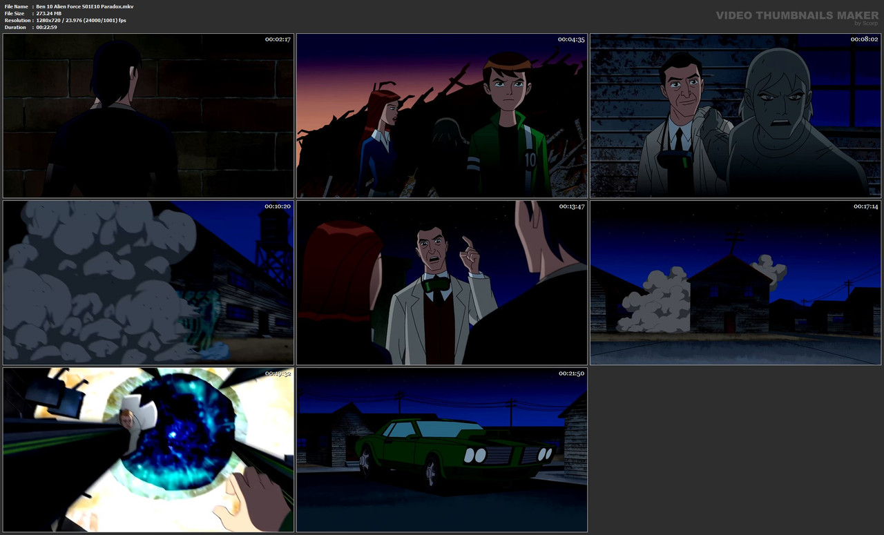Ben 10 Alien Force S01E10 Paradox.mkv