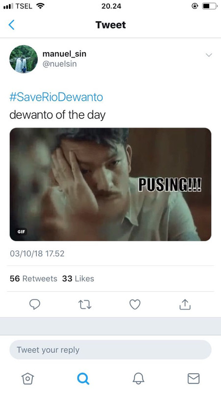 #SaveRioDewanto