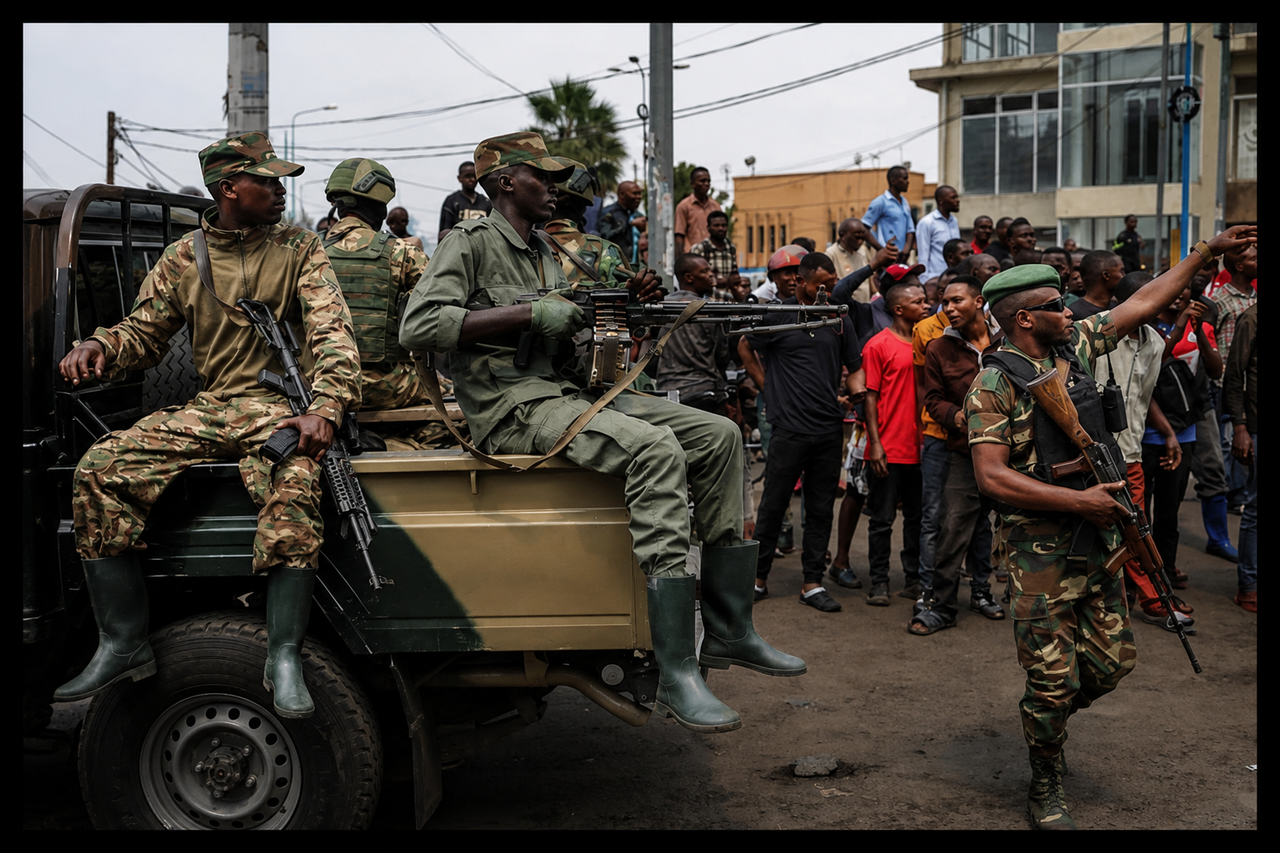Rebelle repoussé jusqu'au Makeba Rebelle repoussé jusqu'au Makeba