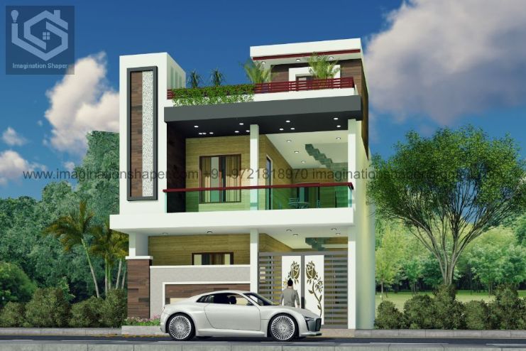 Simple Single Floor House Design