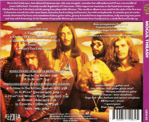 Mogul Thrash - Mogul Thrash (1970) [Reissue 2011+2001] Lossless+MP3