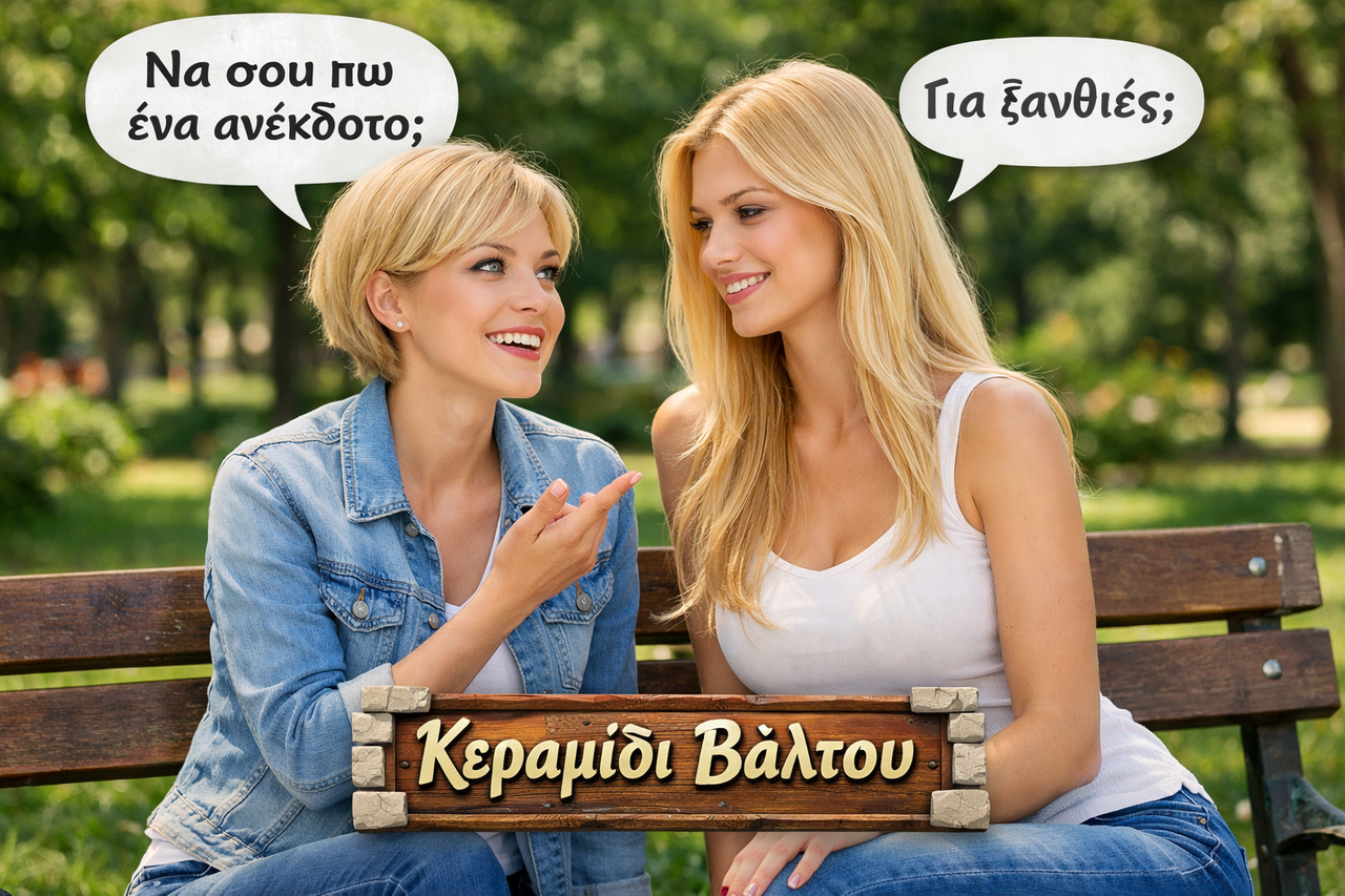 Αστείο με ξανθιές