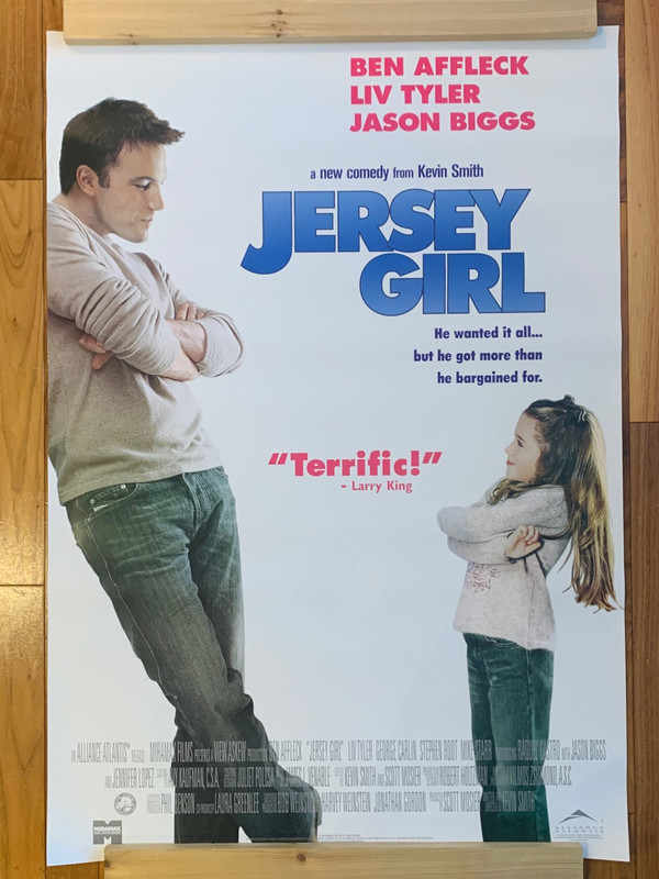 (2004) Original JERSEY GIRL Video Release Promotional Poster