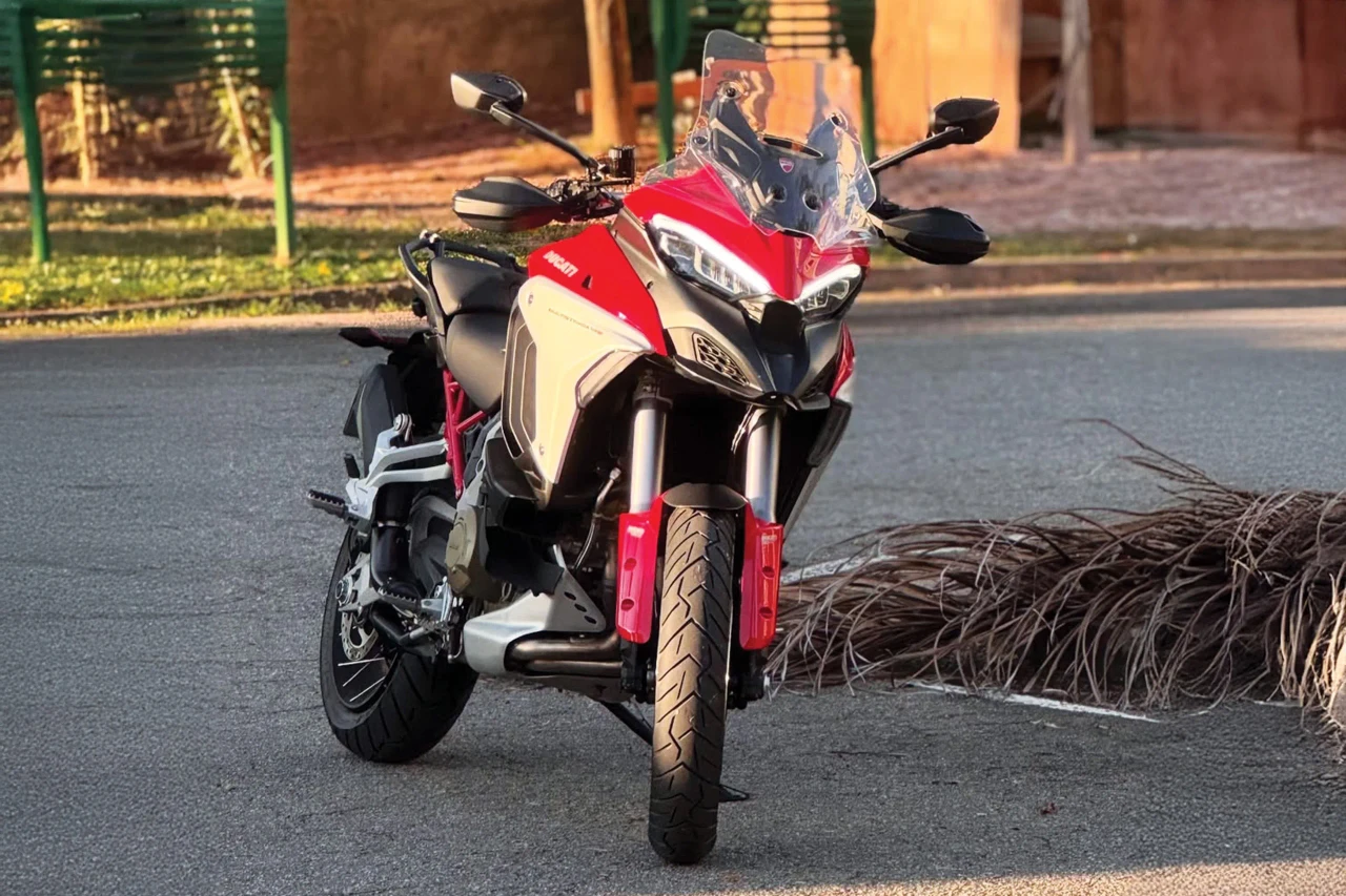 Ducati Multistrada V4 tyre fitment context