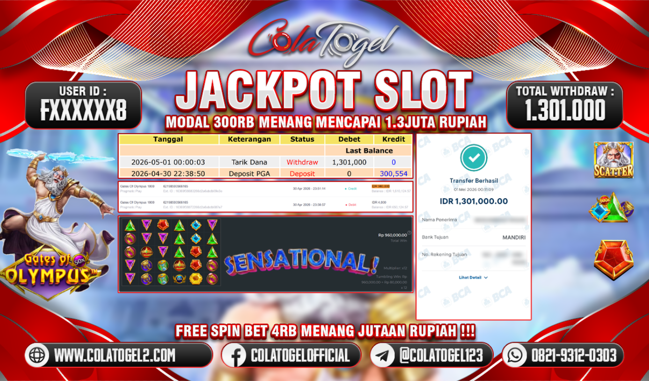 JACKPOT SLOT GACOR!!