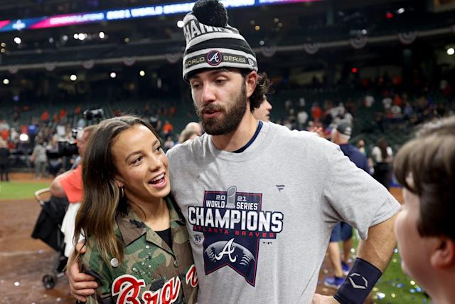 Mallory with her partner Dansby