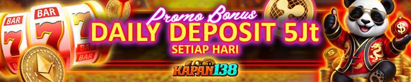 Bonus Deposit Harian 5JT