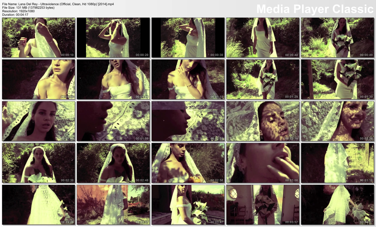 Lana Del Rey - Ultraviolence (Official, Clean, Hd 1080p) [2014]