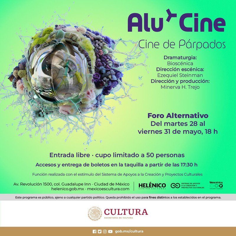 Alu*Cine o Cine de Párpados: experiencia íntima, inmersiv