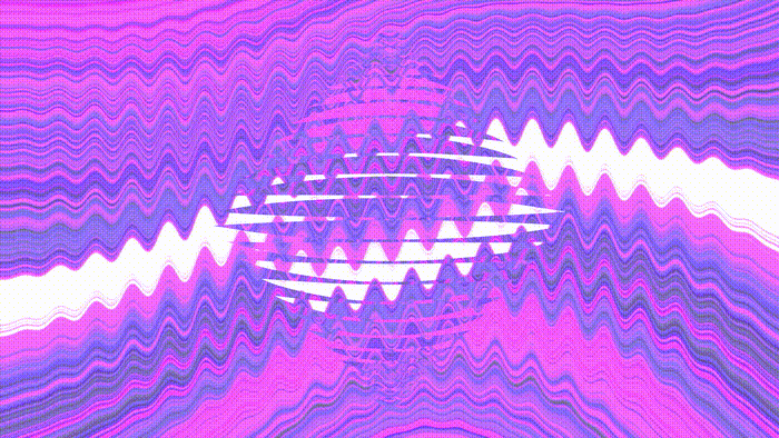Fundo Animado Glitchscape Symphony