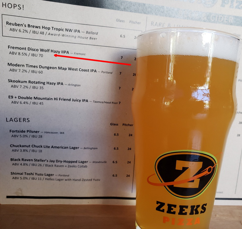 Zeek's IIPA by Fremont