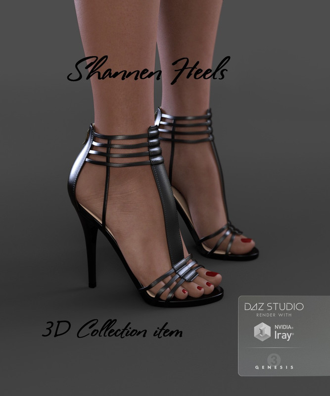 Shannen Heels for Genesis 3 Female(s)