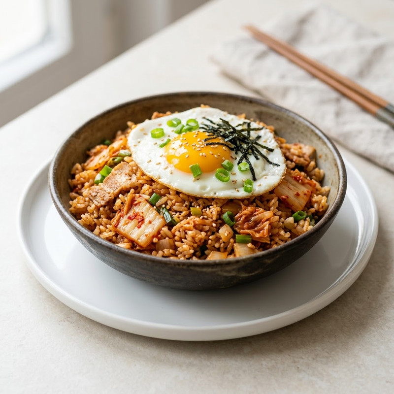 Arroz Frito Con Kimchi