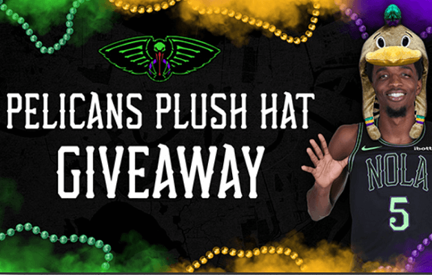 Cozy Up with Style: Pelicans Plush Hat Giveaway for 50 Lucky Winners!