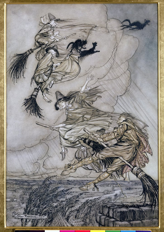 6-Arthur-Rackham-Hey-Up-the-Chimney-Lass-Hey-After-you-illustration-in-The-Ingoldsby-Legends-of-M