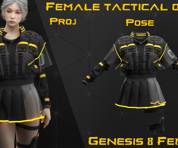 Female Tactical outfit