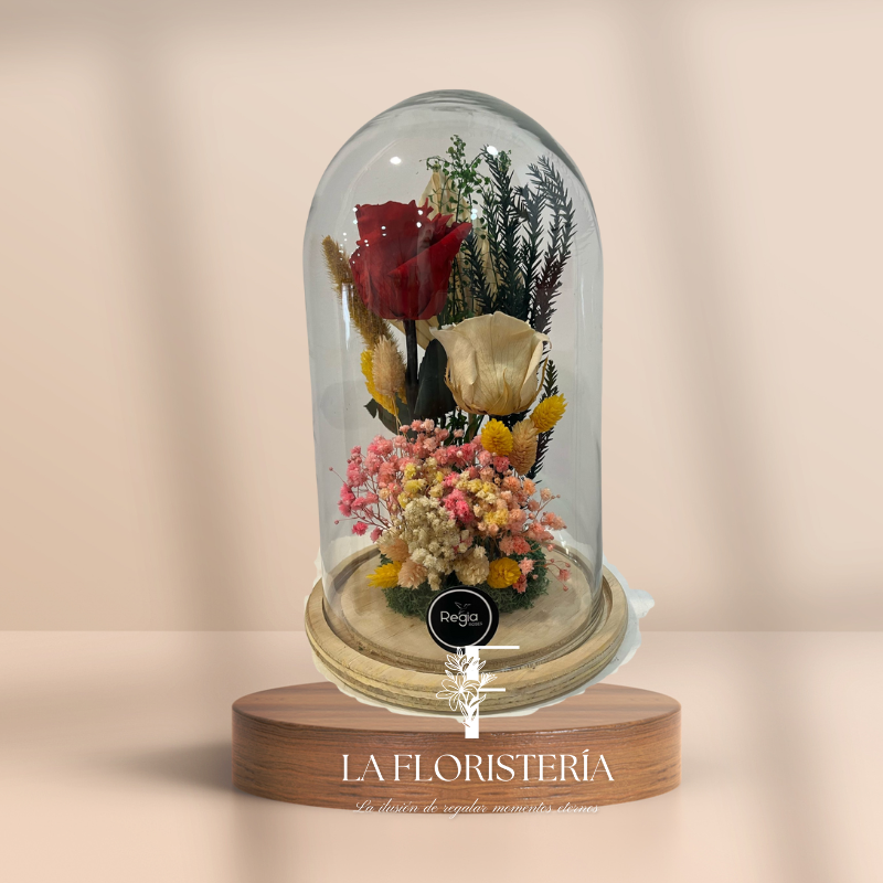 Cupula 2 Rosas Eternas