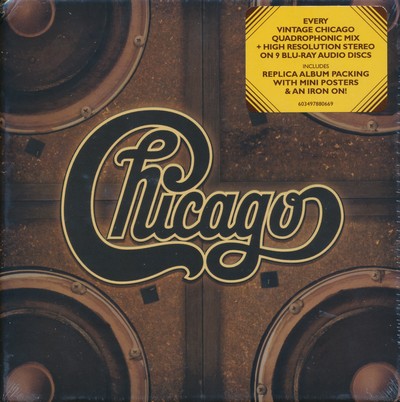 Chicago - Chicago Quadio (2016) [Remastered Box Set, 9 Blu-ray Audio + Hi-Res]
