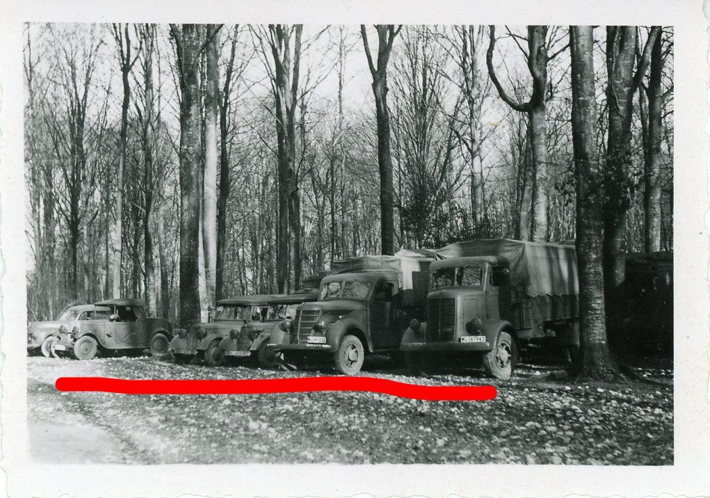 Sammelstelle Kübelwagen Wagen Auto PKW LKW Camio