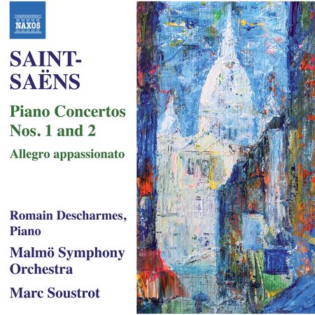 Romain Descharmes - Saint-Saëns: Piano Concertos Nos. 1 & 2 (2017) [Hi-Res]
