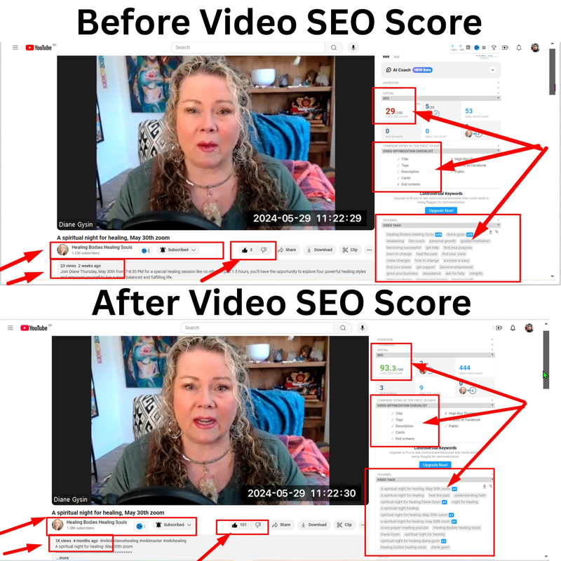 YouTube video optimization