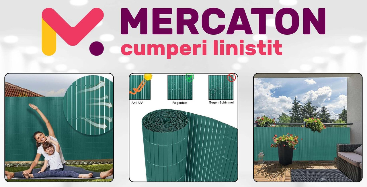 Paravan Mercaton din PVC Rezistent UV