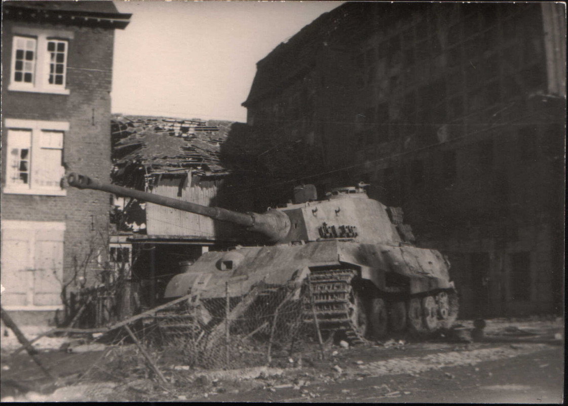 Königstiger Panzergruppe Peiper Ardennenoffensiv
