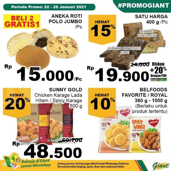 Katalog Promo Giant 22-28 Januari 2021