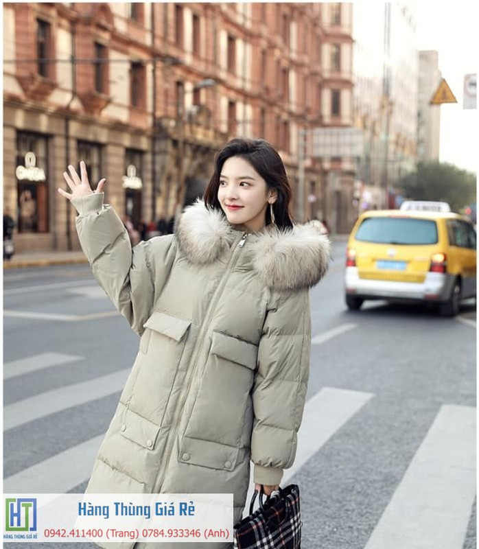 Hang thung_ÁO PHAO NỮ DÁNG DÀI HÀN QUỐC (3)