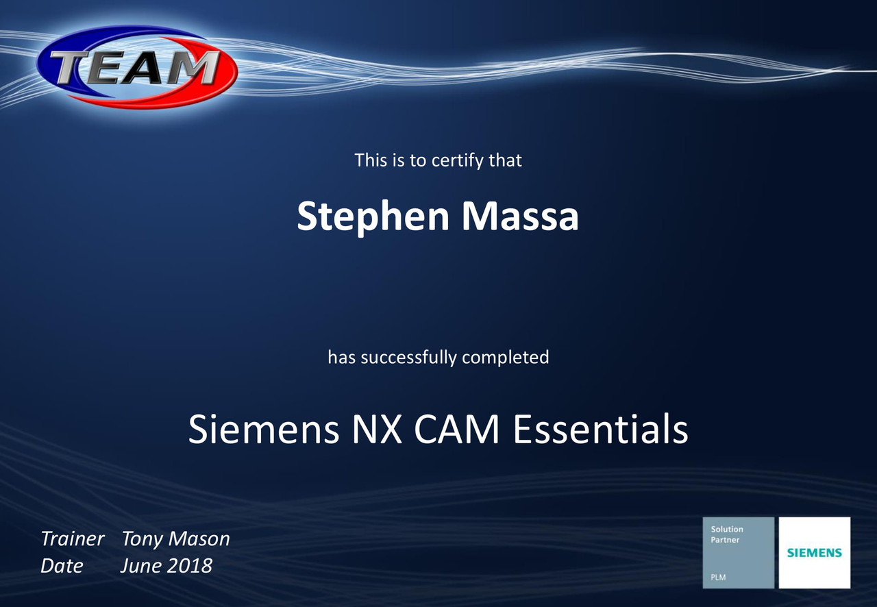 Stephen Massa Certificate output 1