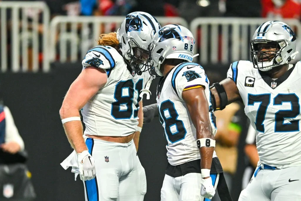 Carolina Panthers playing against Atlanta Falcons Carolina Panthers playing against Atlanta Falcons