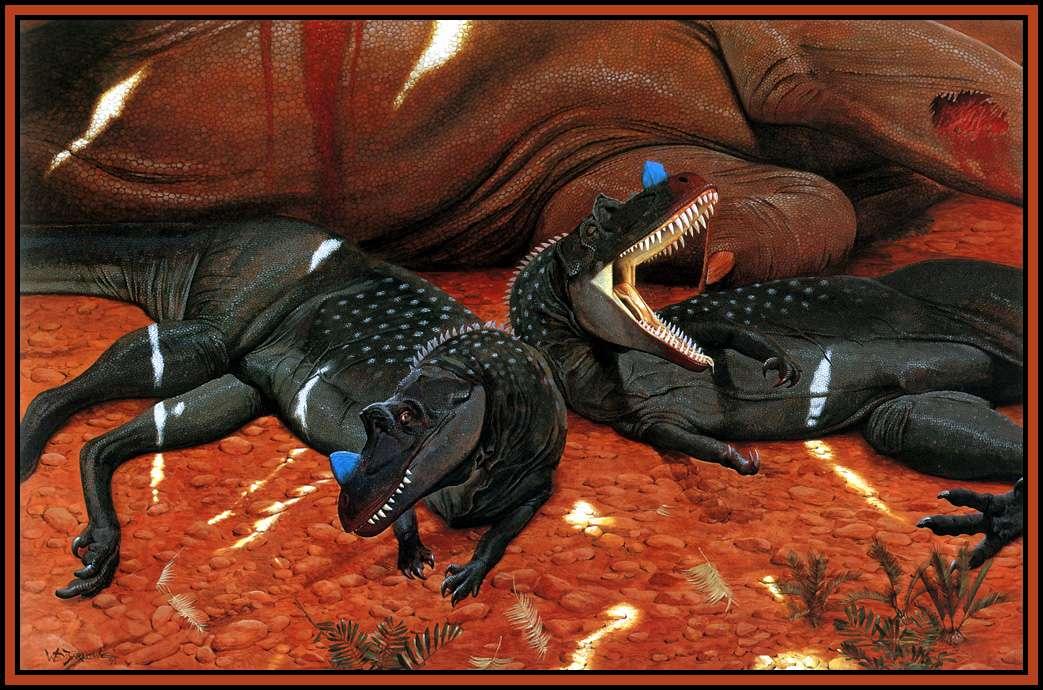 0021 JurassicSiestaCeratosaurusNasicornis