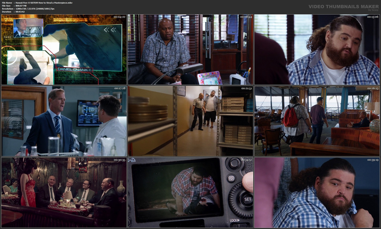 Hawaii Five-O S07E09 How to Steal a Masterpiece.mkv