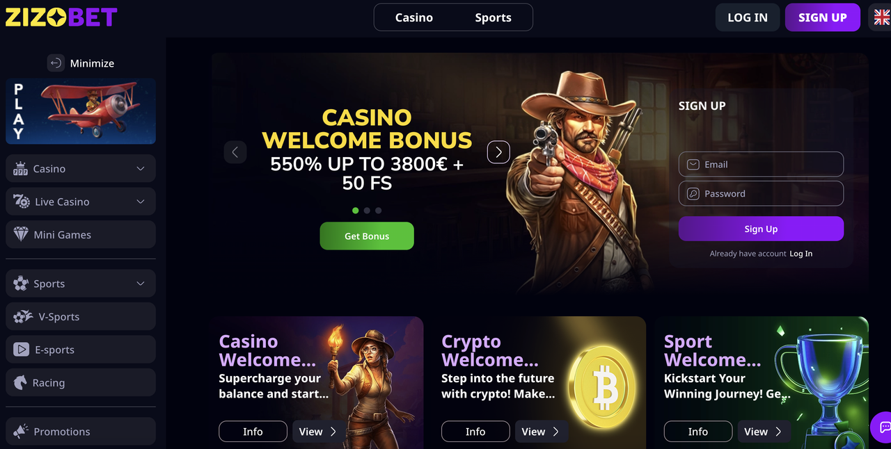 Zizobet Screenshot 1