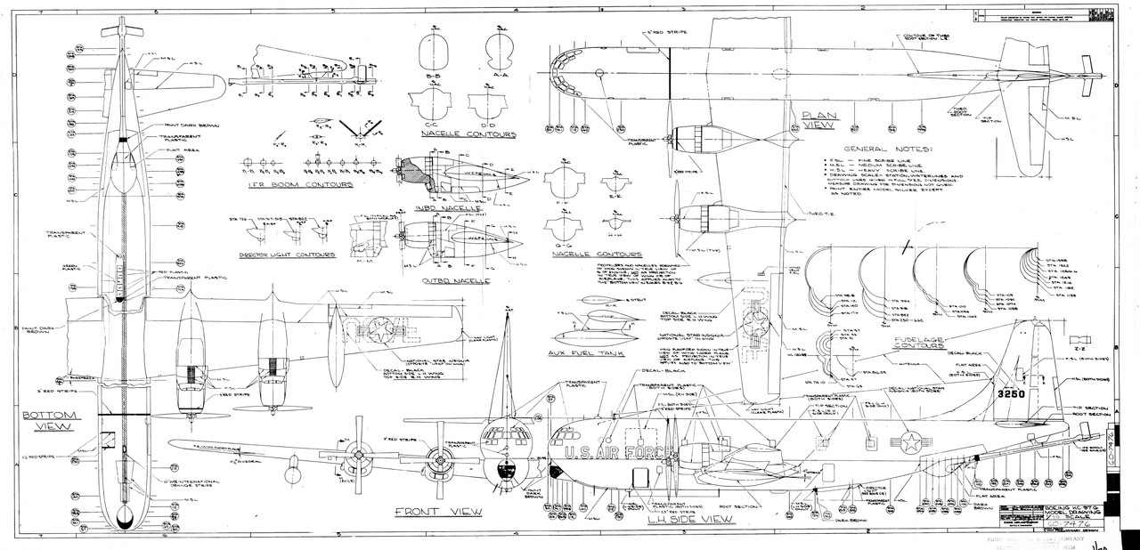 Boeing KC-97G Display Model 1 - RDowney