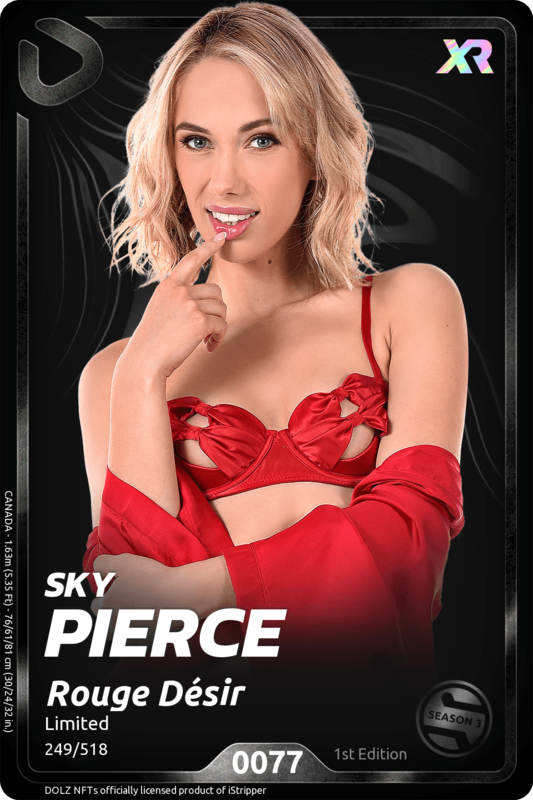 Sky Pierce - Dolz Season 3 - Rouge Desir - Card # g0077 - x 50 - 4500px - March 22, 2024