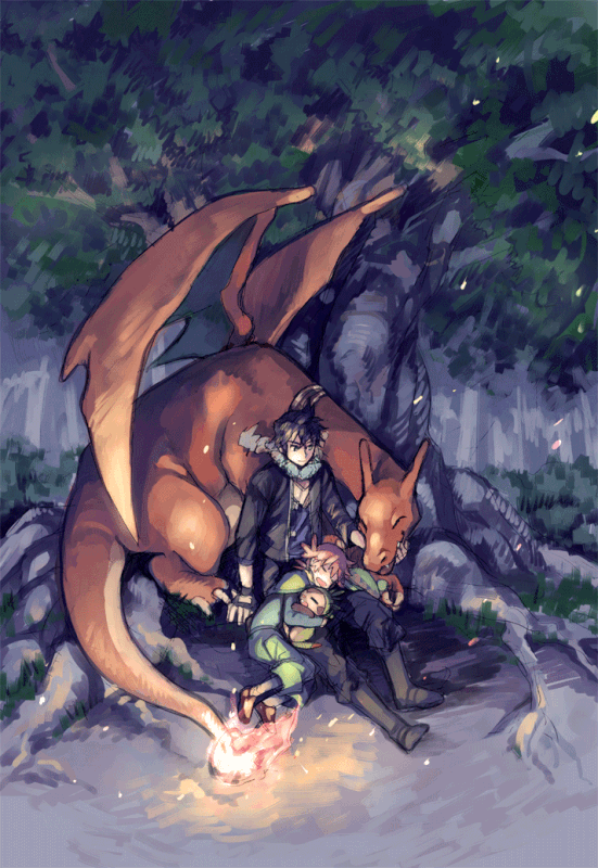 charizard-chespin-alain-and-mairin-pokem