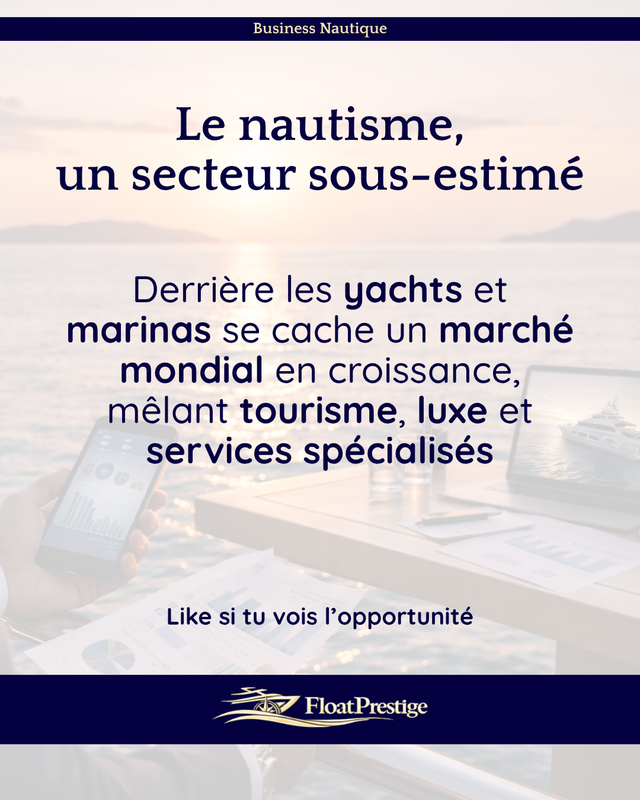 Le nautisme, secteur sous-estimé