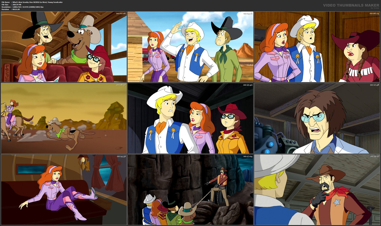 What's New Scooby-Doo S03E02 Go West, Young Scoob.mkv