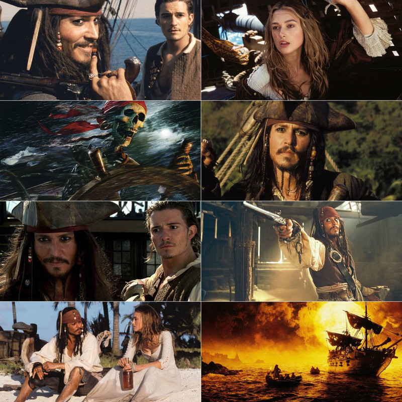 Pirates of the Caribbean The Curse of the Black Pearl (2003) Dual Audio [Hindi - English] Full Movie BluRay ESub screenshot