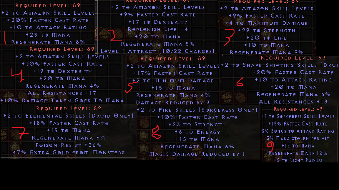 Another 20 Crafted Amus, Some 2/20 With Bins Topic d2jsp